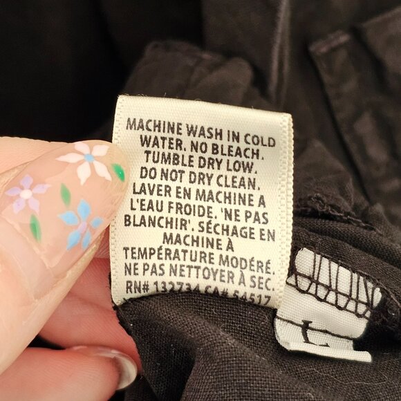 Bella Dahl Black Waist Cinche Romper Sz L - Picture 8 of 9